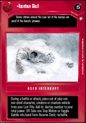 Tauntaun Skull